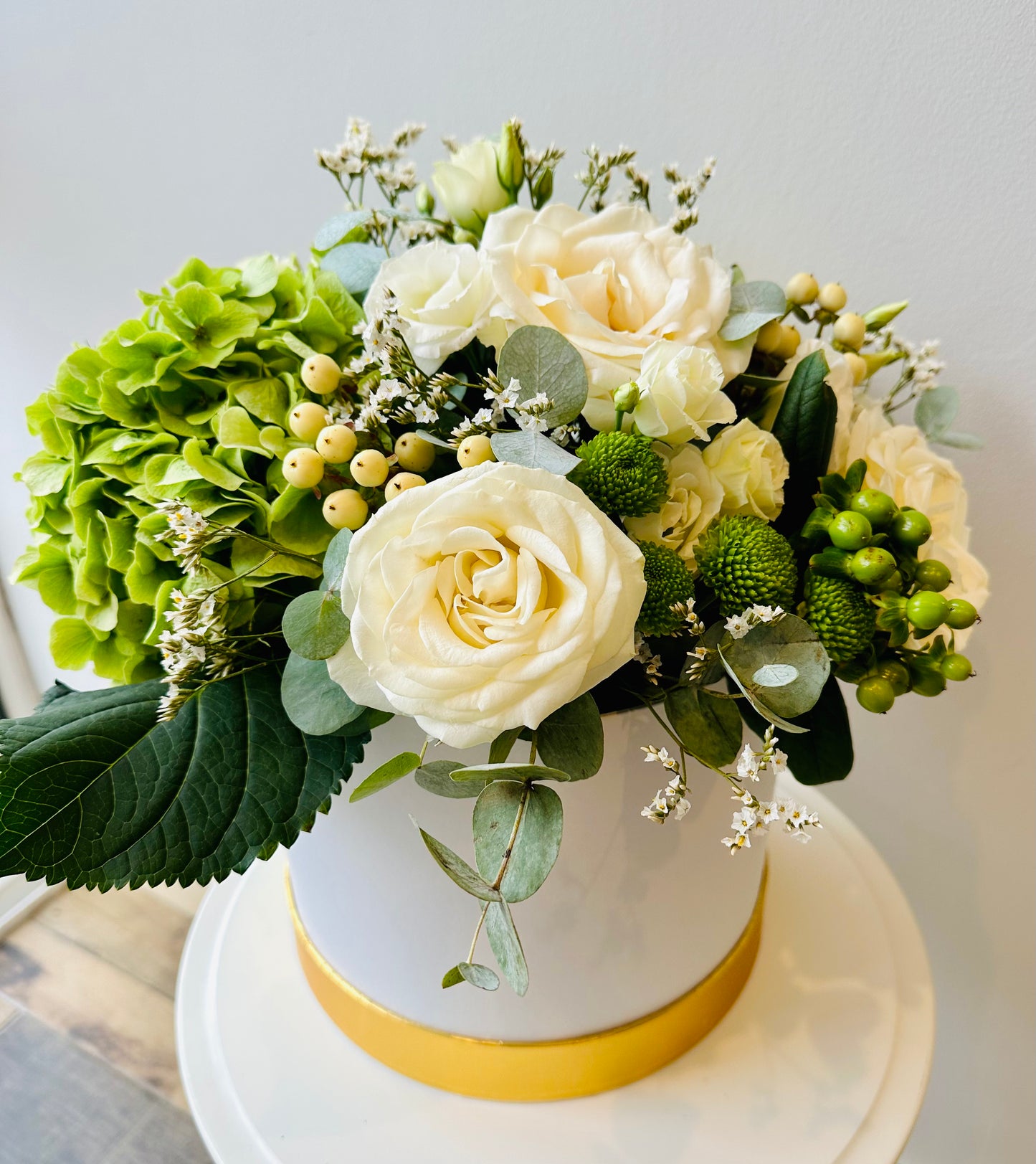 White Elegance Hatbox