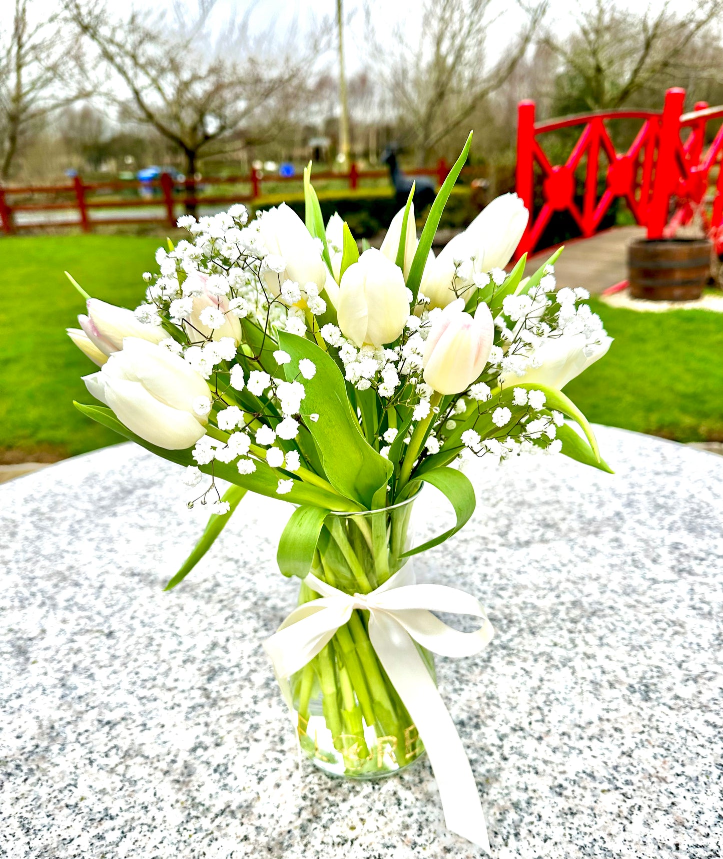 White Tulips